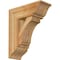 Ekena Millwork Imperial Traditional Rough Sawn Bracket w/ Offset Brace, Western Red Cedar, 8"W x 20"D x 24"H BKT0806X20X24IMP01RWR - alternate 1